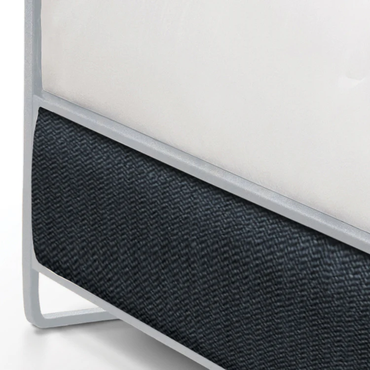 Fenton Upholstered Iron Bed by Wesley Allen - Image 4